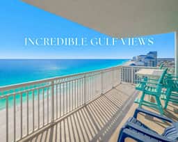 Colonnades #1903" | 4BR Beachfront Corner Unit*Sweeping Gulf Front Views*Pool*Hot Tub*Gym*Sleeps 12