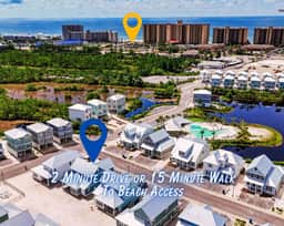 Skye Miles @ Summer Salt" | Pool*Walk To Beach*Firepit*Lake*Luxury Amenities*Sleeps 14