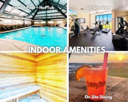 Royal Gulf Beach & Racquet Club #5612" | Beachfront 2BR | Indoor/Outdoor Pools + Hot Tub | Amenities Galore | On Site Dining | Sleeps 6