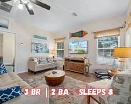 The Rookery II #2801" | Cute 3BR Beach Cottage*Pool*Hot Tub*Walk To Beach*Golf Cart Friendly
