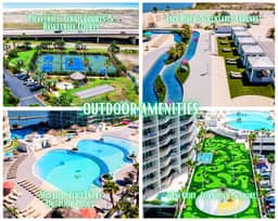 Caribe B407" | 4BR Bayfront Condo With Stunning Views*Unmatched Amenities*Lazy River*Outdoor Pools*Hot Tub*Boat Slip*Beach Trolley*Cabanas*On Site Restaurants*Sleeps 14