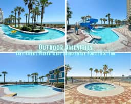 Phoenix West #1808" | Beachfront 3BR*Gulf Front Views*Lazy River*Indoor/Outdoor Pools*Hot Tubs*Premium Amenities*Sleeps 10