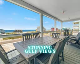 On Beach Time" | Luxury "Almost Beachfront" Home, Panoramic Gulf Views, Private Heated Pool