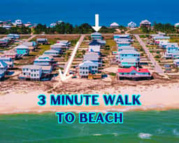 “Blue Heron Haven” | 5BR, Steps To Beach, Gulf Views, Firepit, Dog Friendly, Beach Gear Loaded