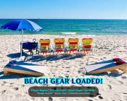 “Blue Heron Haven” | 5BR, Steps To Beach, Gulf Views, Firepit, Dog Friendly, Beach Gear Loaded