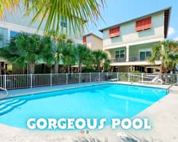 Oh So Beachy" | 2 Min Walk To Beach*Poolview Balcony*2 King Suites