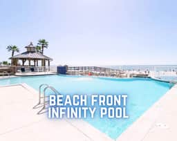 Escapes! To The Shores #705" | Luxury Gulf Front 4BR*Corner Unit*Stunning Views*Infinity Beach Front Pool*92 Deg Indoor Pool*Hot Tub*Premium Amenities