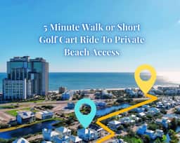 Sweet & Salty @ Tannin" | Luxury 5BR | Walk To Private Beach Access | Pool | 20% Golf Cart Discount Available