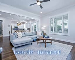 Beach Life" | The Beach Club | Cottage #62 | Private Pool | Walk To Beach | Luxury 5BR Home | Sleeps 17 | Premium Amenities
