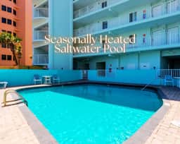 Emerald Skye #62" | Beach Front*Stunning Gulf Views*Pool*Gym*Pier*1BR + Bunks