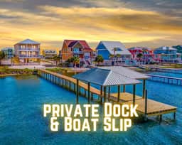 Believe Inn" | Luxury 6BR Lagoon Front Home With Gulf Views*Heated Private Pool*Private Boat Dock*Sleeps 18