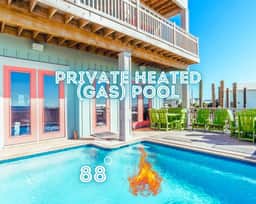Sea Glass" | 8 BR Luxury Beachfront Home*Private Pool*Stunning Views*Sleeps 22