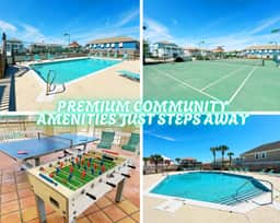 Above The Waves" | Steps To Beach, Gulf Views, Pool, Dog Friendly, 4BR, Sleeps 12