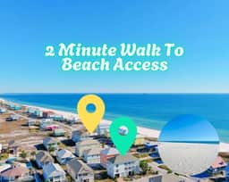 Above The Waves" | Steps To Beach, Gulf Views, Pool, Dog Friendly, 4BR, Sleeps 12