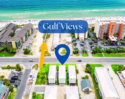 Beach Bum HQ" | 50 Steps To Beach*Gulf Views*Heated Pool*Hot Tub*4BR*Sleeps 12*Lost Dunes Cottages