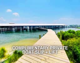 Upper Class @ The Osprey" | Luxury 4BR*Pool*Steps To Beach*Boat Slip*Pocket Gulf View*Sleeps 12
