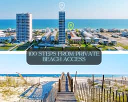 Penthouse 17 @ Lagoon Tower" | Luxury Waterfront 5BR Penthouse*Insane Views*100 Steps To Beach*Outdoor Pool*Heated Indoor Pool*Hot Tub*3700 Sq Ft*Sleeps 10