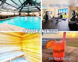 Plantation Palms #6409" | Beachfront 2BR | Indoor/Outdoor Pools + Hot Tub | Amenities Galore | On Site Dining | Sleeps 6