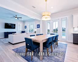Latitude Adjustment" | The Beach Club | Cottage #59 | Luxury 5BR Home | Private Pool | Walk To Beach | Water Views | Premium Amenities