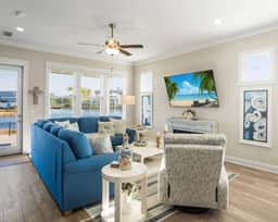 Beach Dreams" @ Summer Salt | Pool*Walk To Beach*Lakeside Views*Private Outdoor Oasis w Firepit*4BR*Sleeps 14*Dog Friendly