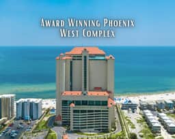 Phoenix West #1801" | Luxury 4BR Beachfront Corner Unit | Huge Balcony With Expansive Gulf Views | Lazy River | Water Slide | Indoor Pool | Hot Tub | Gym | Sleeps 10
