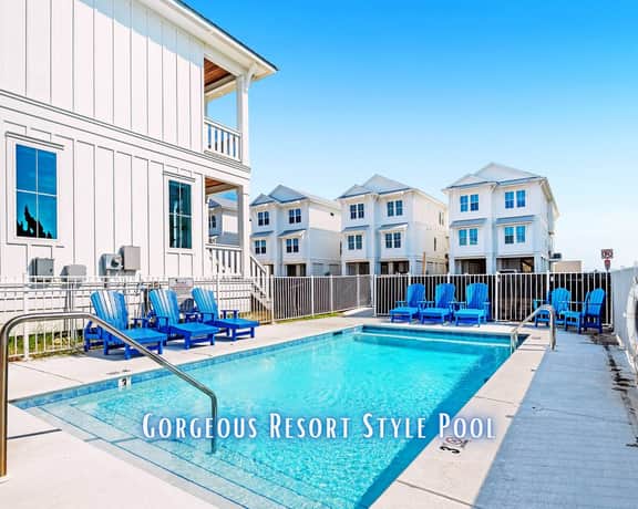 GeorgE's Shore" | Ocean's Edge #6 | Luxury Beachside 3BR Home | Pool | 50 Steps To Beach | Gulf Views | Sleeps 14 | Dog Friendly