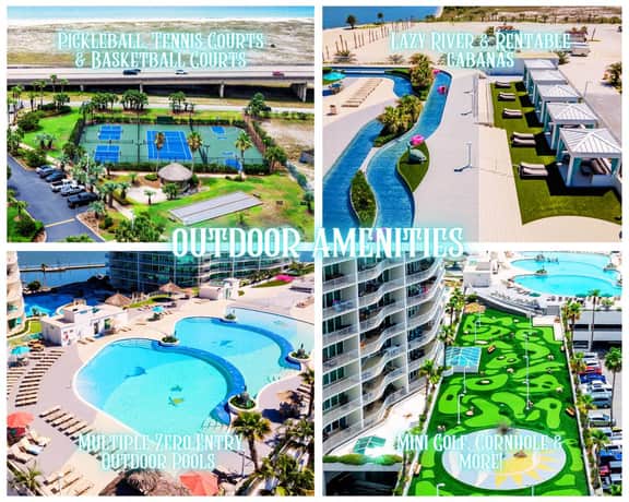 Caribe B104" | 3BR Bayfront Condo With Stunning Views*Unmatched Amenities*Lazy River*Outdoor Pools*Hot Tub*Boat Slip*Beach Trolley*Cabanas*On Site Restaurants