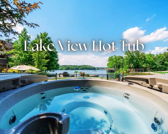 Oasis at Bayshore" | Luxury Lakefront Views*Private Pool*Hot Tub*Boat Dock