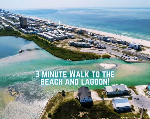 A Beachin' Good Time" | Steps To Beach*Gulf Views*Pool*Lagoon*Fishing Pier*4BR*Sleeps 12*West Side Cottages