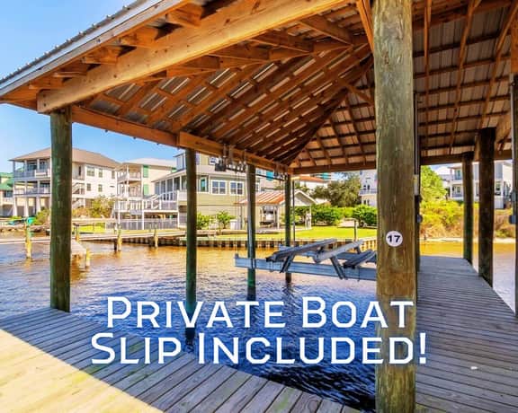 Salty Beach @ The Osprey" | Luxury 4BR*Pool*Walk To Beach*Private Boat Slip*Sleeps 12