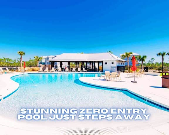Top Of The Line @ Summer Salt" | Lake Views*Steps To Pool*Walk To Beach*Firepit*Luxury 4BR Home*Sleeps 16