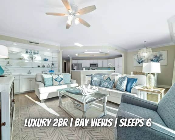 Phoenix On The Bay #1425" | 2BR Bayside Condo*Lazy River*Water Slide*Pools*Hot Tubs*Boat Slip*5 Minutes To Beach*Sleeps 6