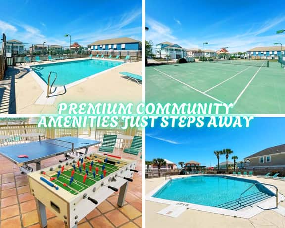 Above The Waves" | Steps To Beach, Gulf Views, Pool, Dog Friendly, 4BR, Sleeps 12