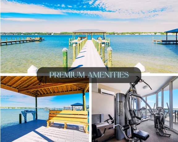 Penthouse 17 @ Lagoon Tower" | Luxury Waterfront 5BR Penthouse*Insane Views*100 Steps To Beach*Outdoor Pool*Heated Indoor Pool*Hot Tub*3700 Sq Ft*Sleeps 10
