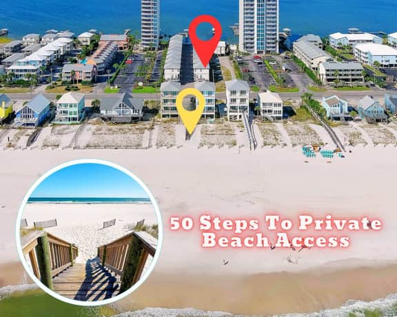 Sweet Caroline's @ Little Lagoon Cottages" | Front Row 2BR Beach Cottage*50 Steps To Beach*Gulf Views*Pool*Fishing Pier*Sleeps 10