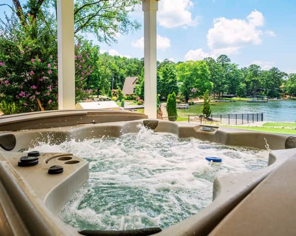 Relax Lane" | Lakefront Views*Private Pool*Hot tub*Putting Green*Firepit*Boat Slip
