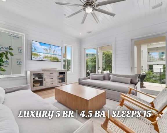 Top Tier Beach @ The Osprey" | Luxury 5BR*Pool*Walk To Beach*Private Boat Slip*Sleeps 15
