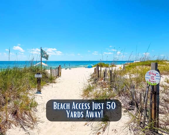 Pipe Dreams" | Balcony Gulf Views*50 Steps To Beach*Sleeps 12*Dog Friendly 3BR*Fort Morgan